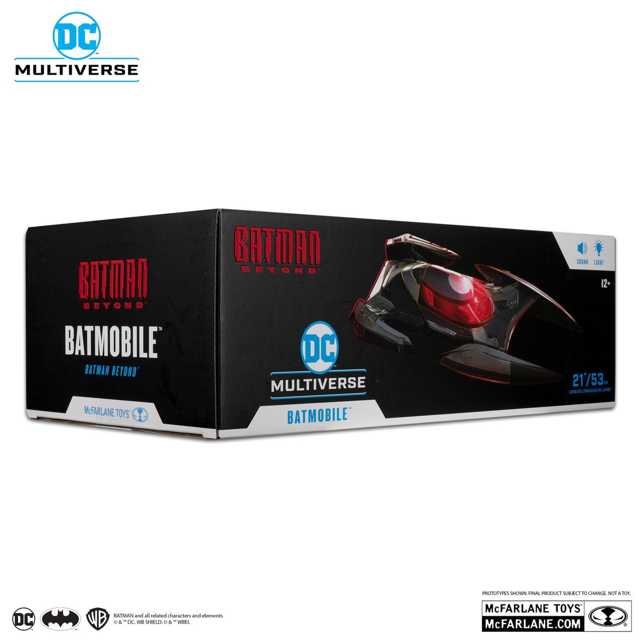 McFarlane Toys DC Multiverse Batmobile With Lights & Sound Batman Beyond McFarlane Toys DC Multiverse Batmobile With Lights & Sound Batman Beyond