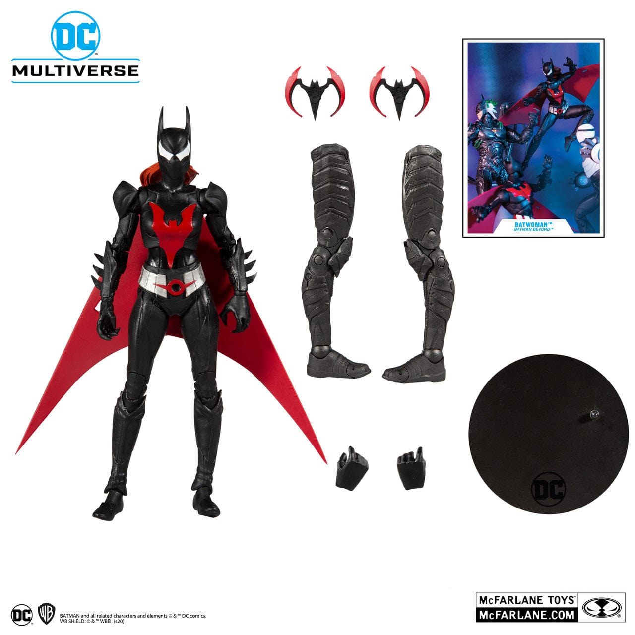 McFarlane Toys DC Multiverse Batwoman Batman Beyond Build-A-Fig 15622