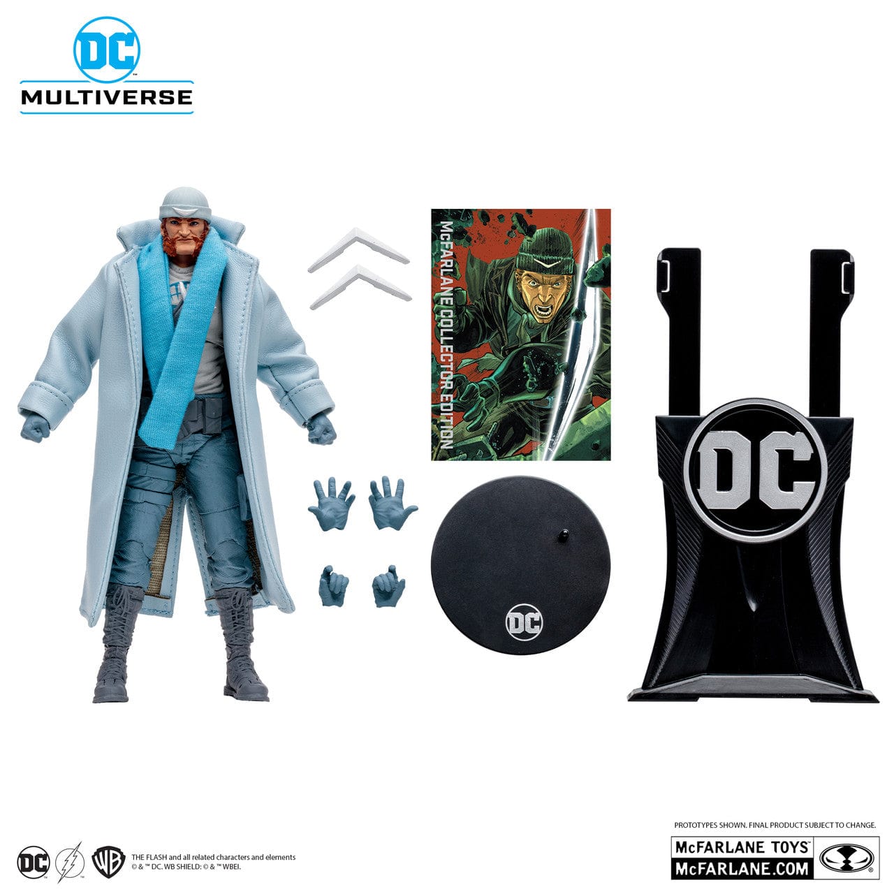 McFarlane Toys DC Multiverse Captain Boomerang The Flash PLATINUM EDITION