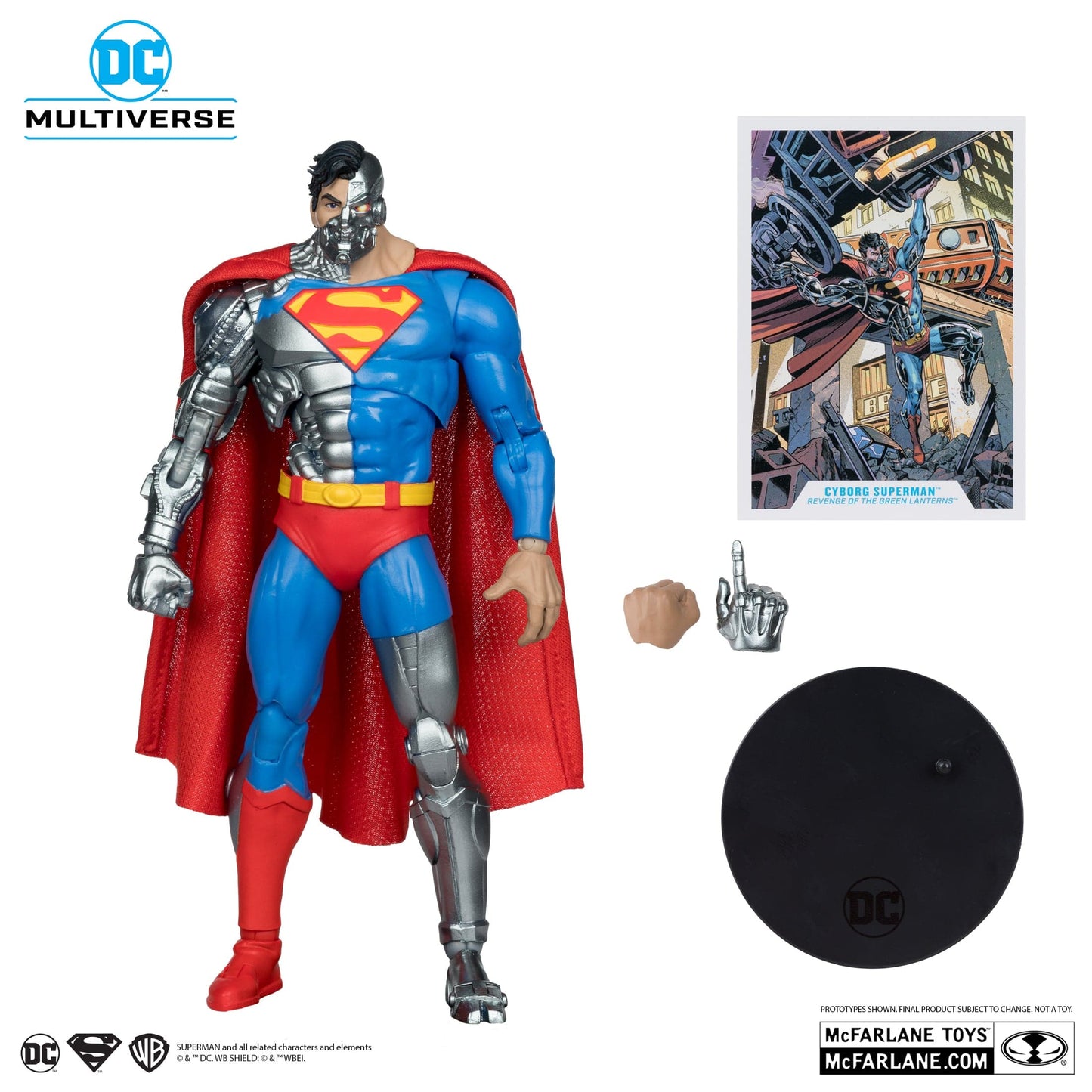 McFarlane Toys DC Multiverse Cyborg Superman Revenge Of The Green Lanterns McFarlane Toys DC Multiverse Cyborg Superman Revenge Of The Green Lanterns