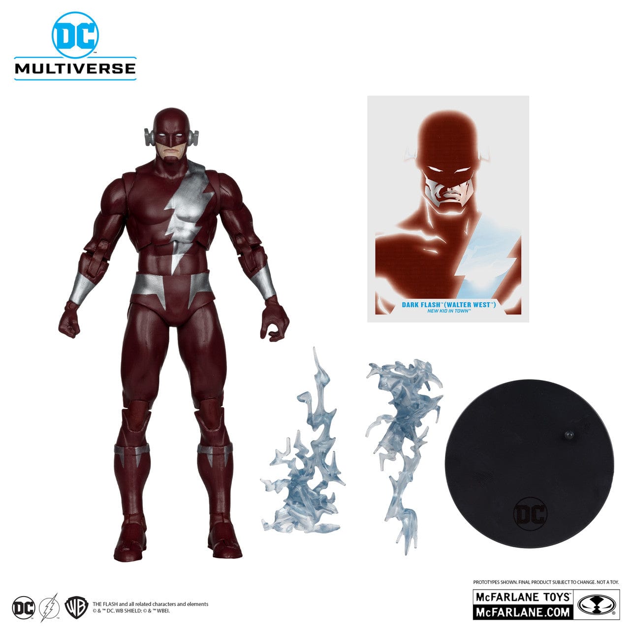 McFarlane Toys DC Multiverse Dark Flash Walter West New Kid In Town
