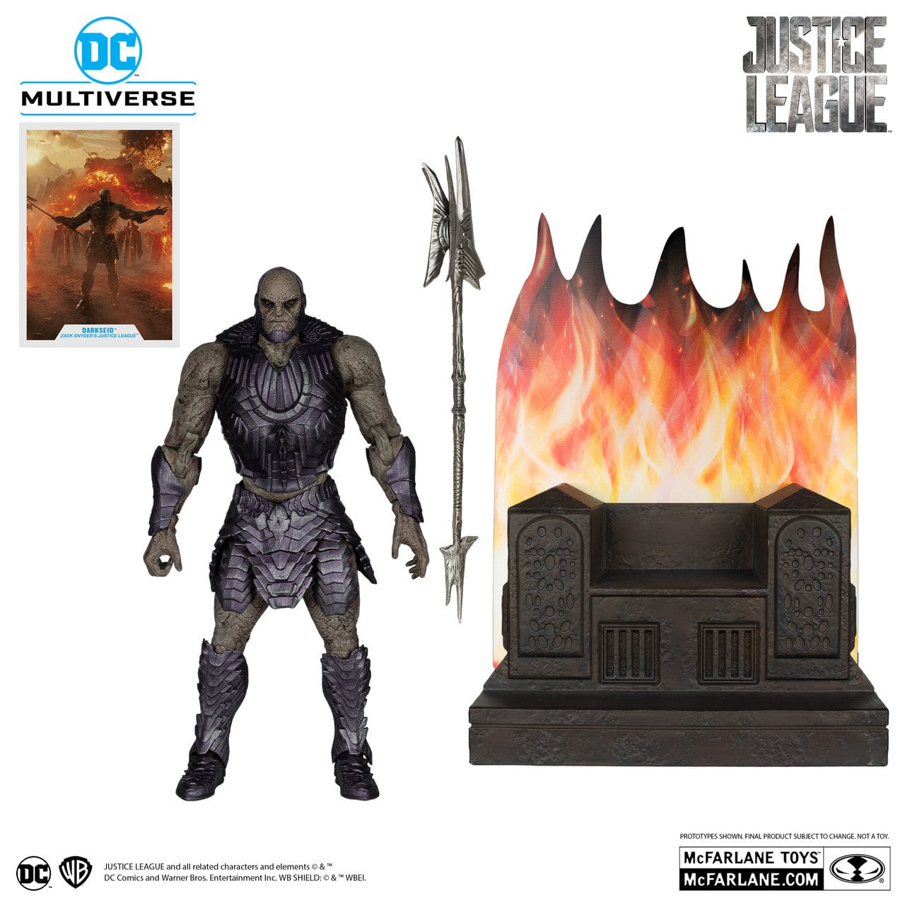 McFarlane Toys DC Multiverse Darkseid With Throne Justice League
