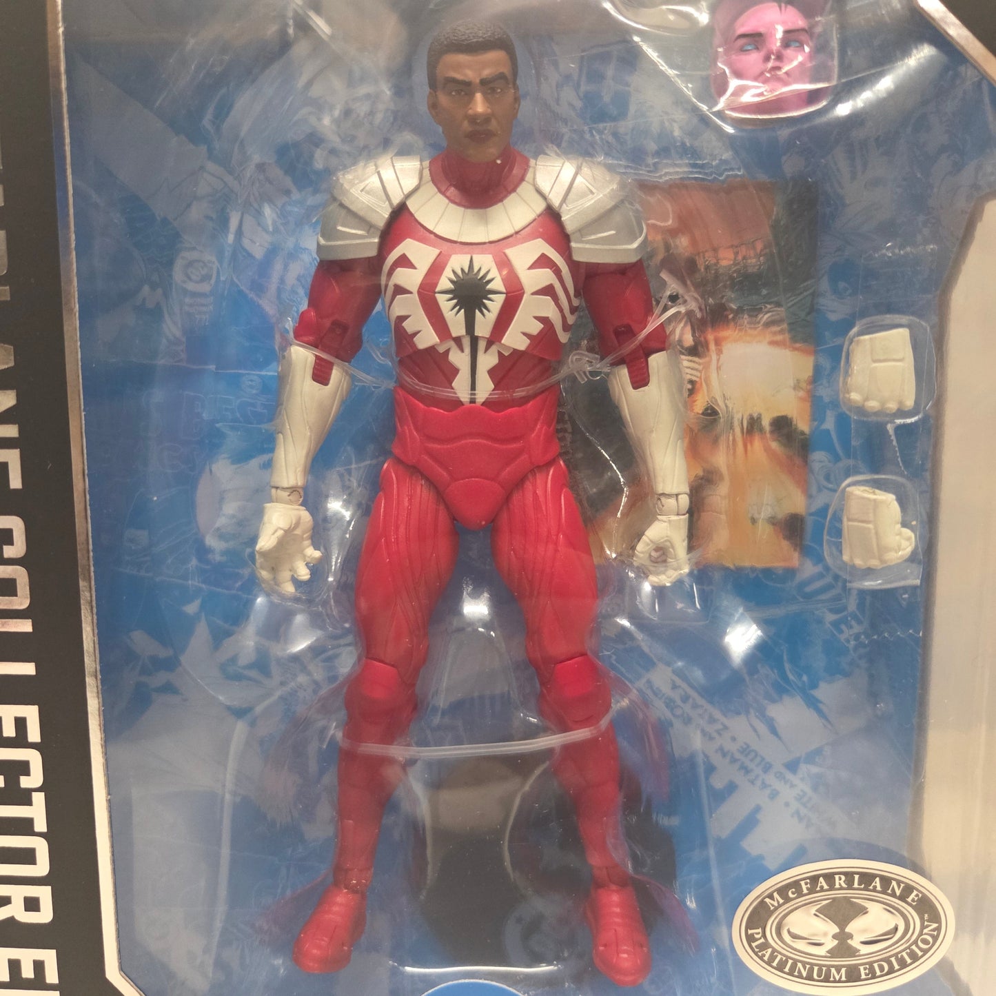 McFarlane Toys DC Multiverse Darkstars Darkstars rising Platinum Version Action figure