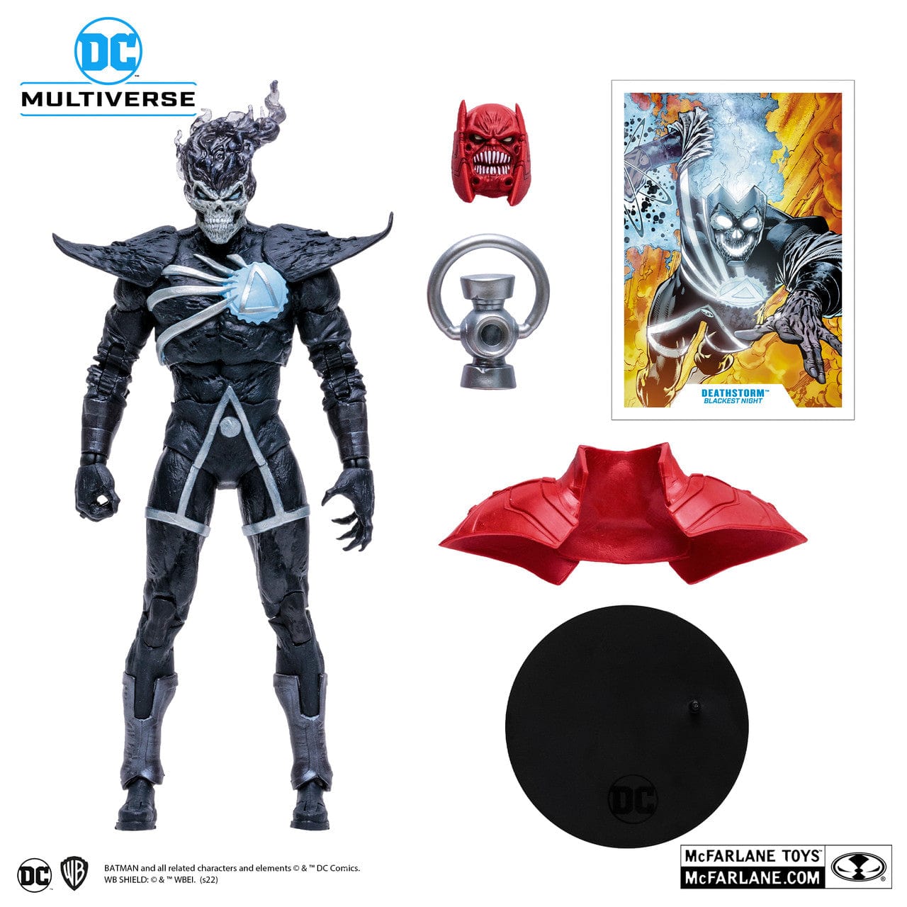 McFarlane Toys DC Multiverse Deathstorm Blackest Night McFarlane Toys DC Multiverse Deathstorm Blackest Night