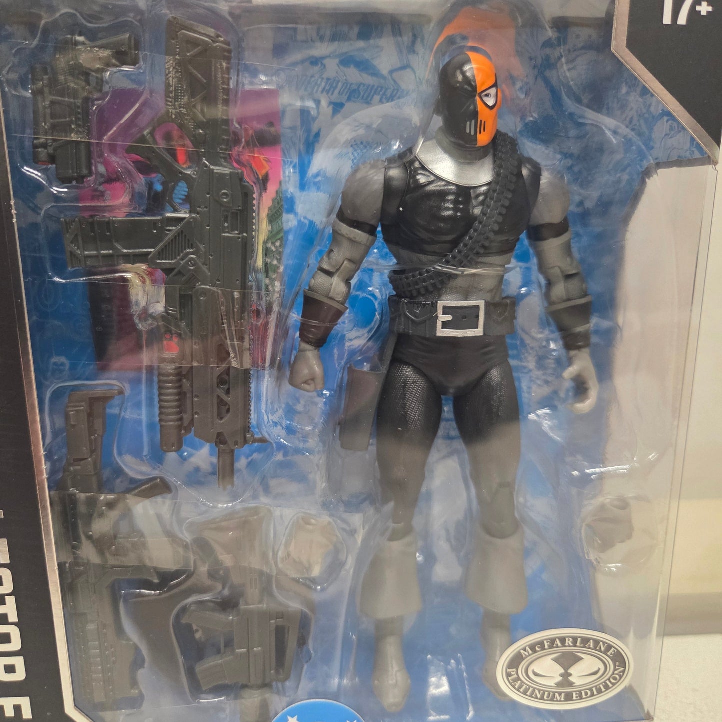 McFarlane Toys DC Multiverse Deathstroke Deathstroke The Terminator Platinum Version Action Figure McFarlane Toys DC Multiverse Deathstroke Deathstroke The Terminator Platinum Version Action Figure