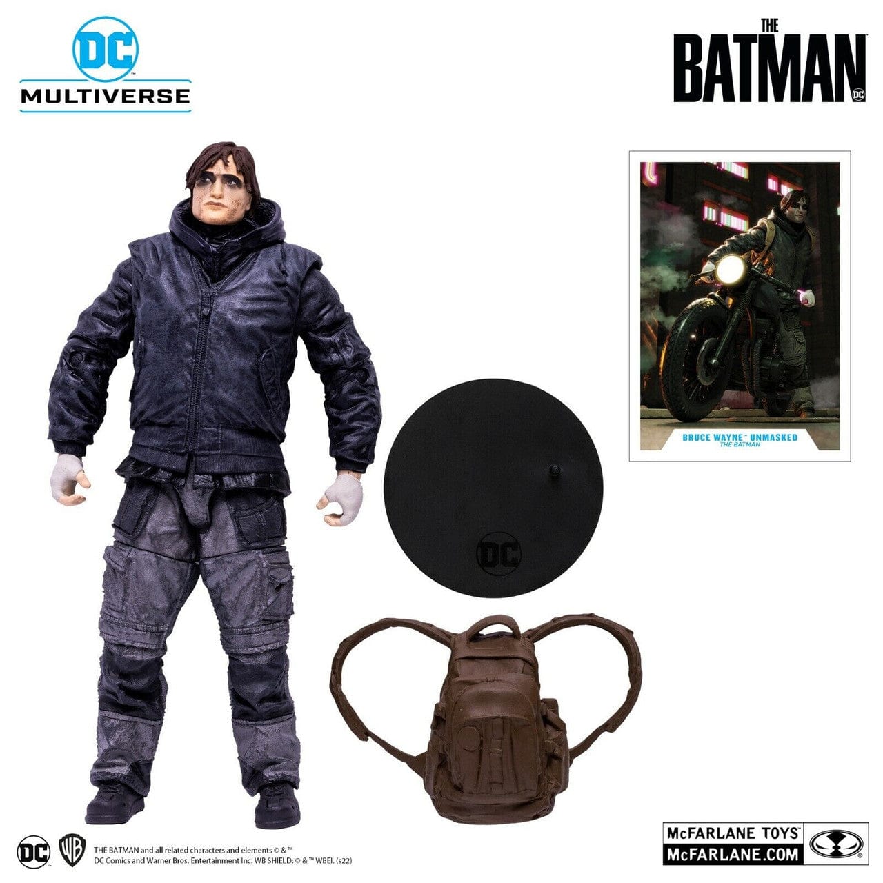McFarlane Toys DC Multiverse Drifter Unmasked The Batman Movie