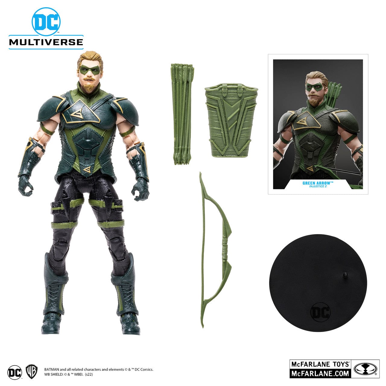 McFarlane Toys DC Multiverse Green Arrow Injustice 2 McFarlane Toys DC Multiverse Green Arrow Injustice 2
