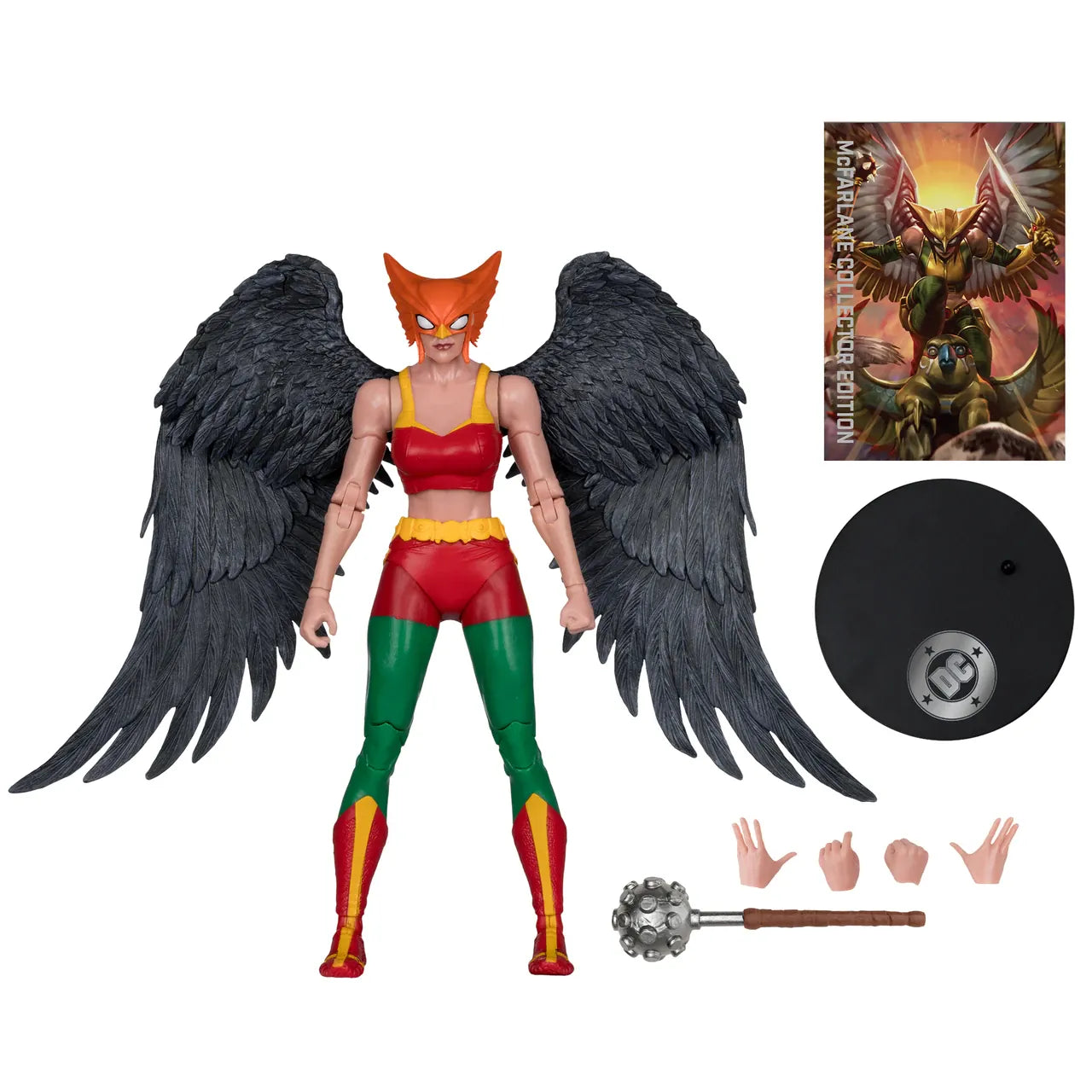 McFarlane Toys DC Multiverse Hawkgirl Kendra Saunders Platinum Version Action Figure McFarlane Toys DC Multiverse Hawkgirl Kendra Saunders Platinum Version Action Figure