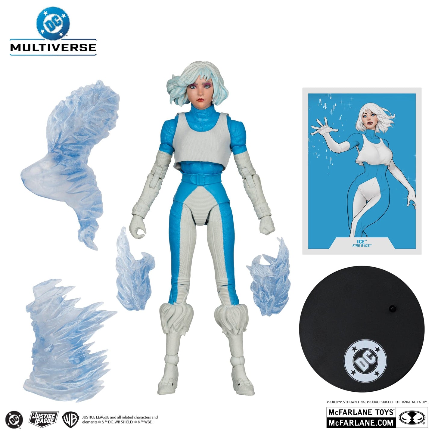 McFarlane Toys DC Multiverse Ice Fire & Ice Action Figure McFarlane Toys DC Multiverse Ice Fire & Ice Action Figure