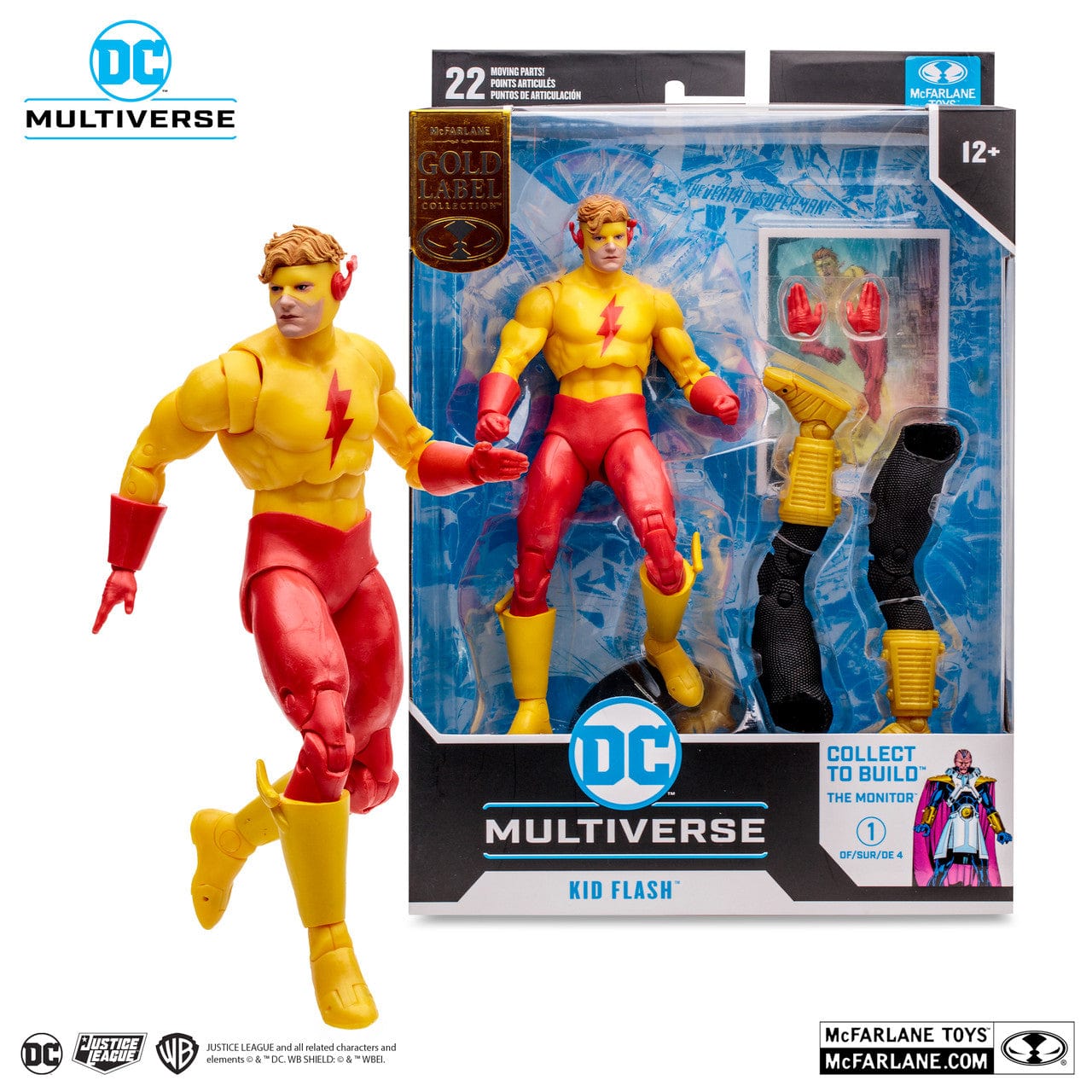 McFarlane Toys DC Multiverse Kid Flash Crisis On Infinite Earths