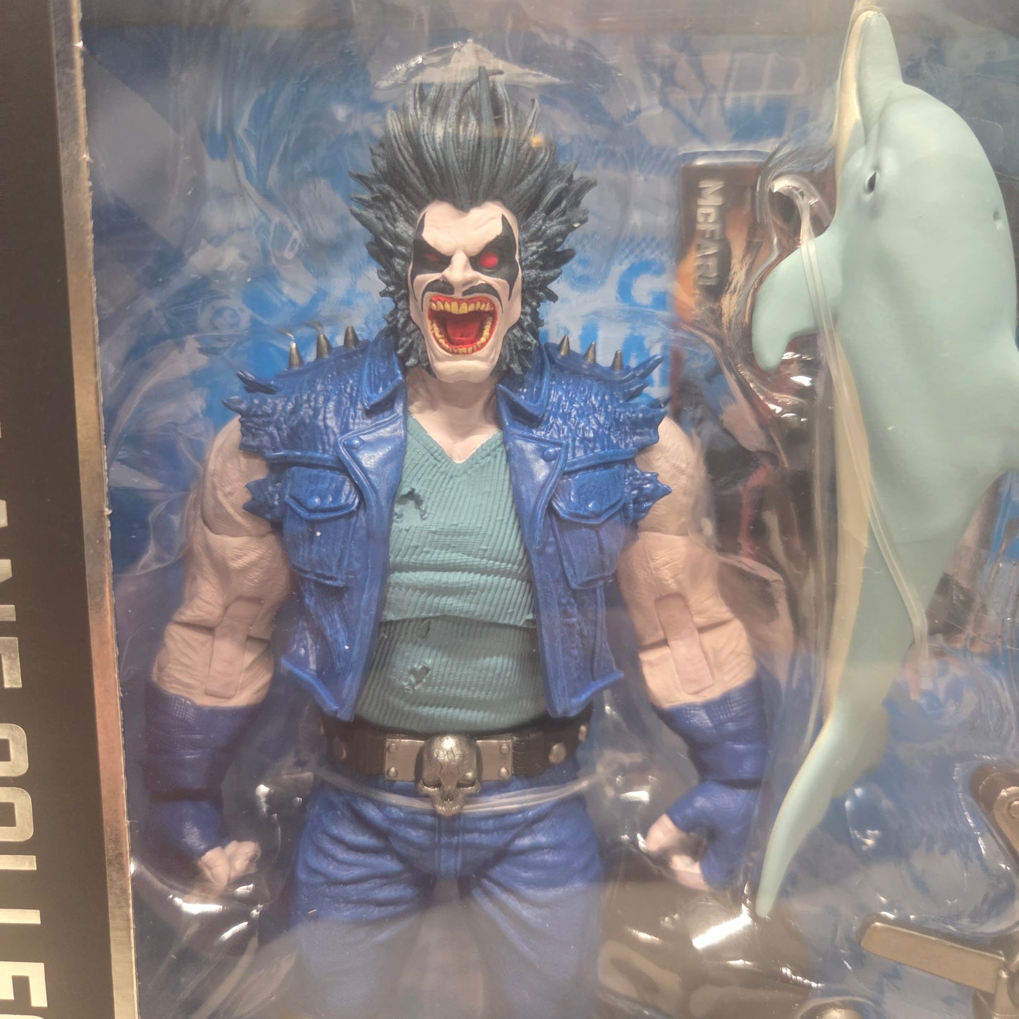 McFarlane Toys DC Multiverse Lobo DC Classic Platinum Version Action Figure McFarlane Toys DC Multiverse Lobo DC Classic Platinum Version Action Figure