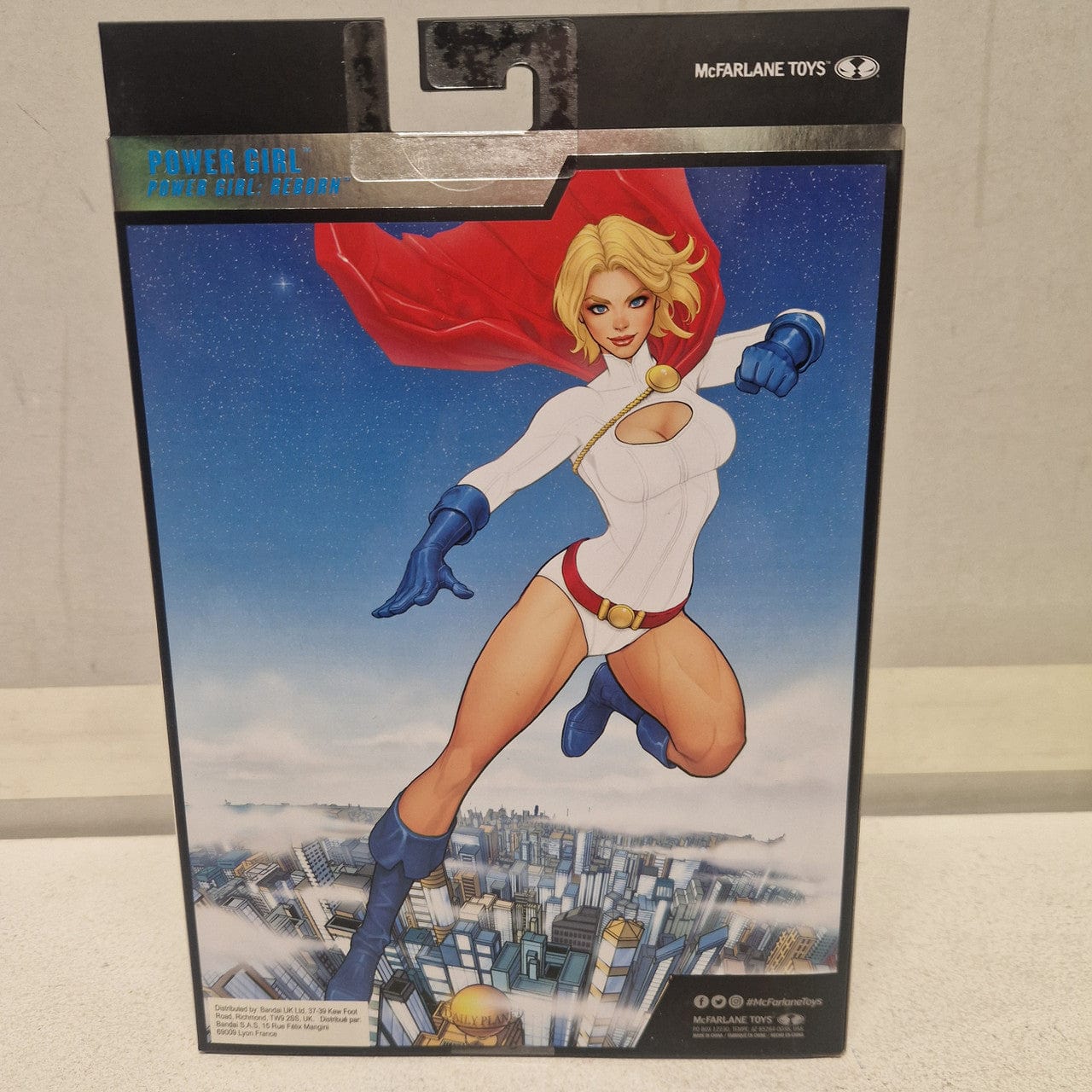 McFarlane Toys DC Multiverse Power Girl Platinum Power Girl Reborn