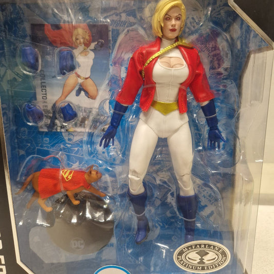 McFarlane Toys DC Multiverse Power Girl Platinum Power Girl Reborn McFarlane Toys DC Multiverse Power Girl Platinum Power Girl Reborn