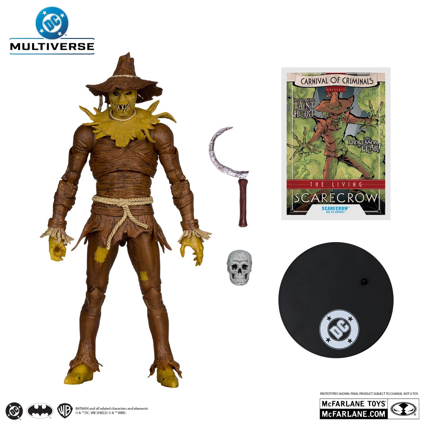 McFarlane toys DC Multiverse Scarecrow DC Classic Action figure