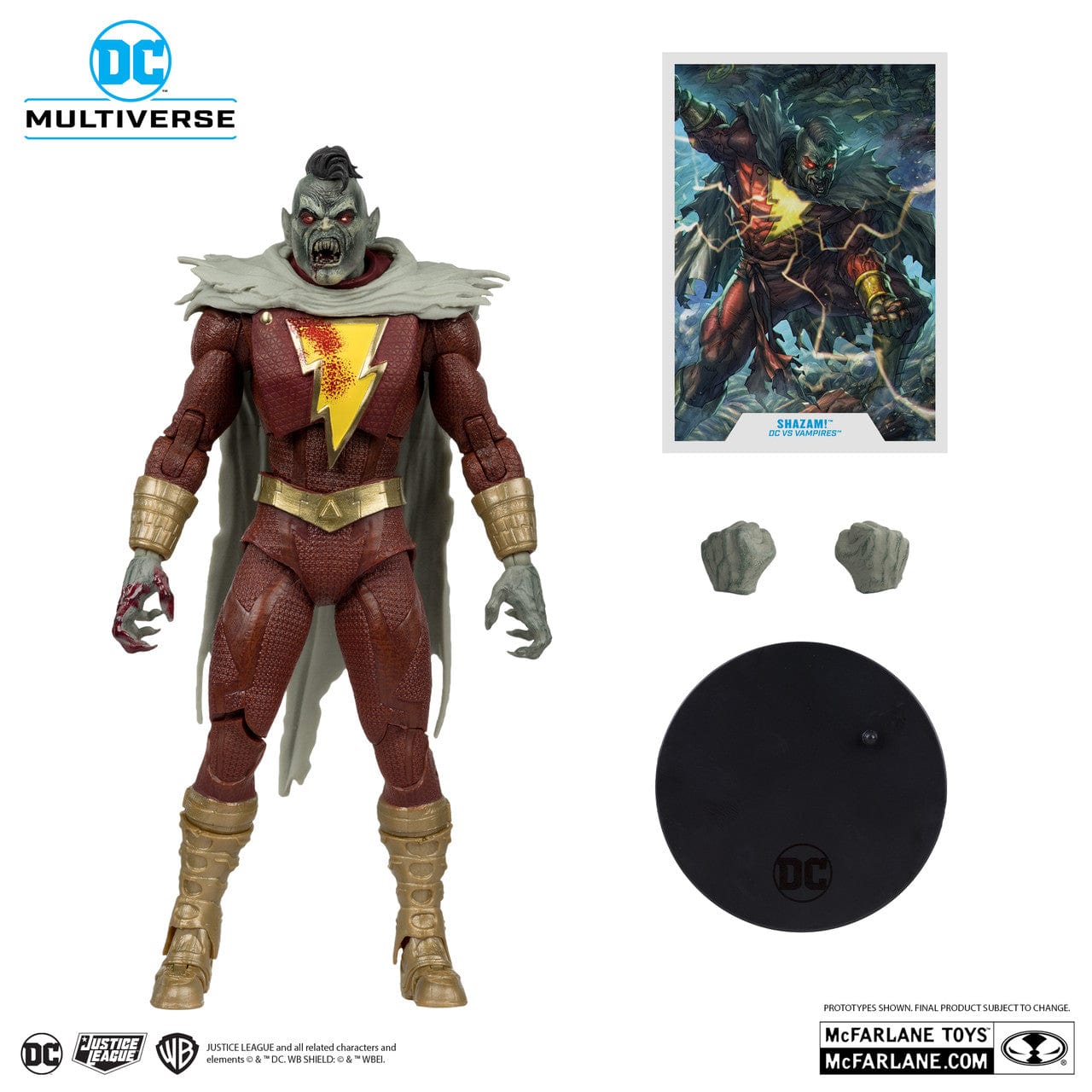 McFarlane Toys DC Multiverse Shazam DC VS Vampires McFarlane Toys DC Multiverse Shazam DC VS Vampires