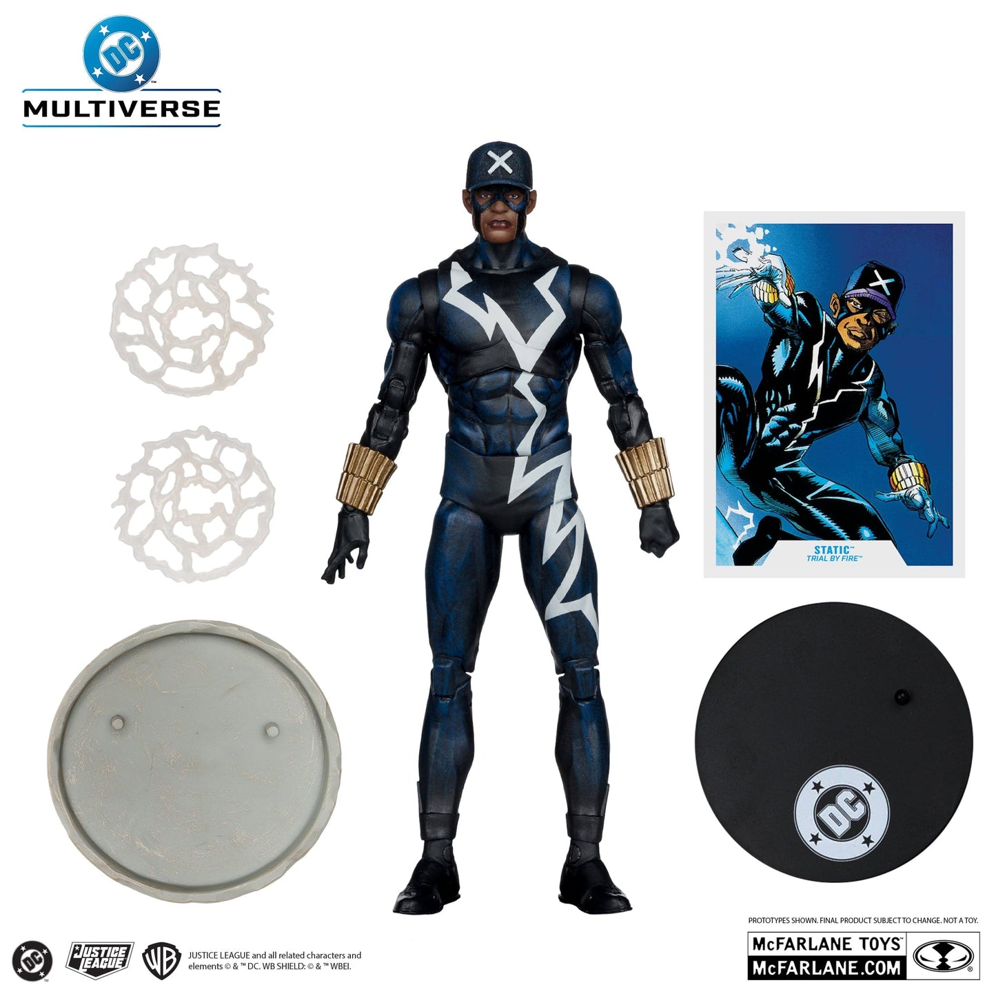 McFarlane Toys DC Multiverse Static Trial By Fire Action Figure