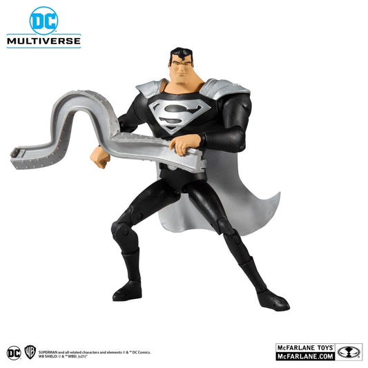 McFarlane Toys DC Multiverse Superman Black Suit Variant Animated Series McFarlane Toys DC Multiverse Superman Black Suit Variant Animated Series