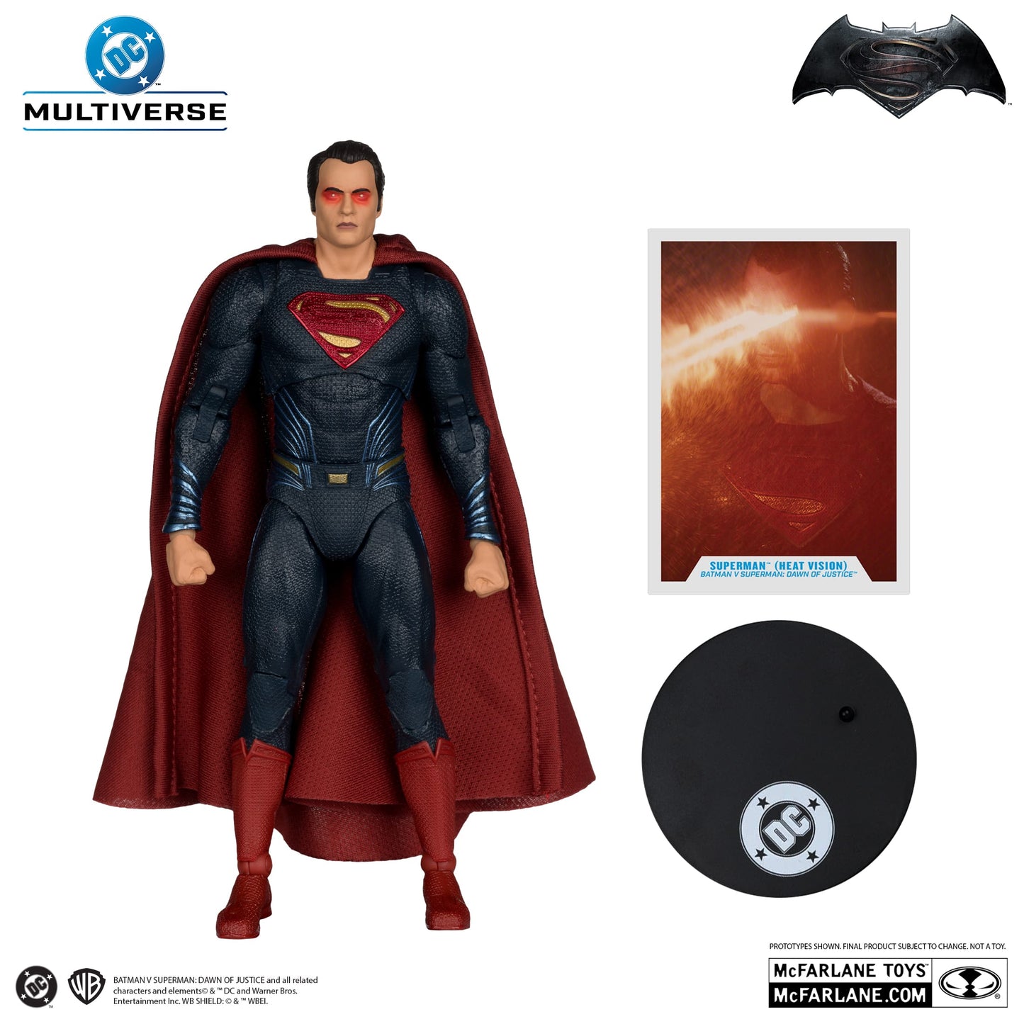 McFarlane Toys DC Multiverse Superman Heat Vision Batman VS Superman Dawn of Justice Action Figure McFarlane Toys DC Multiverse Superman Heat Vision Batman VS Superman Dawn of Justice Action Figure