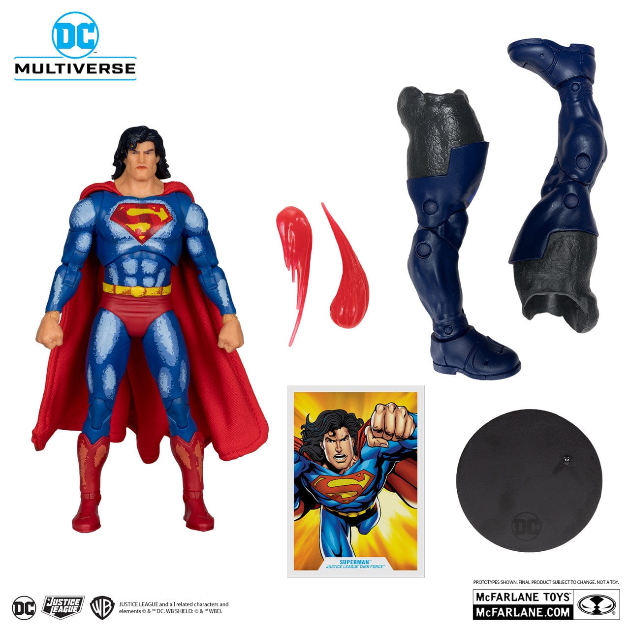 McFarlane Toys DC Multiverse Superman Justice League Task Force McFarlane Toys DC Multiverse Superman Justice League Task Force