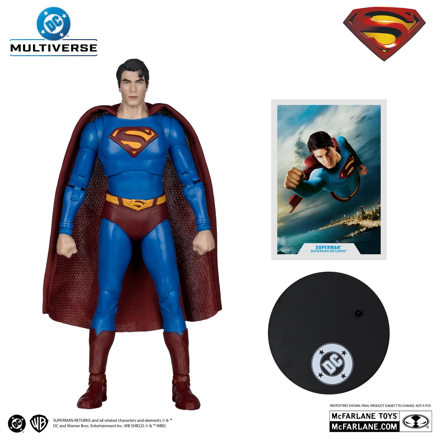 McFarlane Toys DC Multiverse Superman Superman Returns 2006 Movie Action figure McFarlane Toys DC Multiverse Superman Superman Returns 2006 Movie Action figure