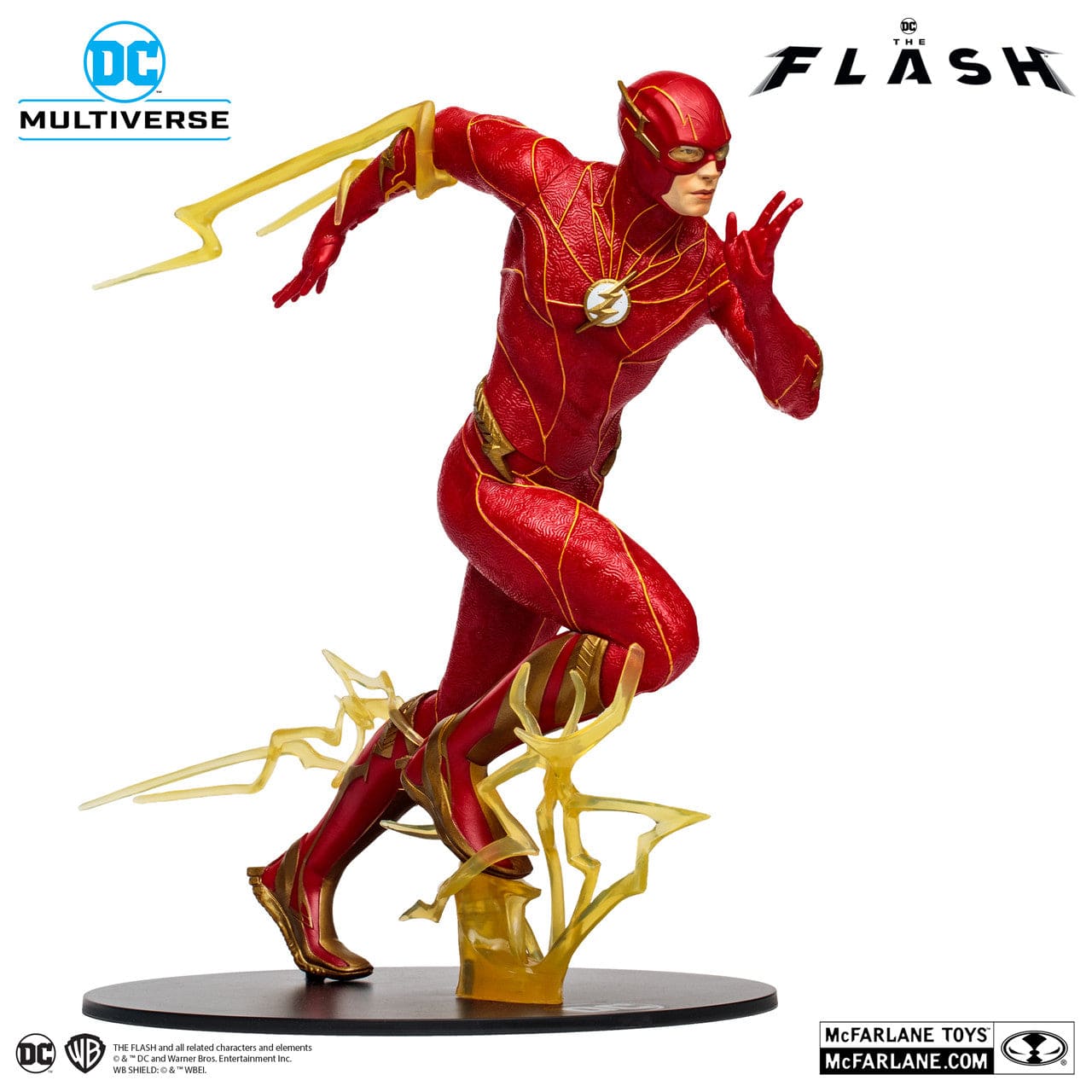 McFarlane Toys DC Multiverse The Flash 12" Statue The Flash Movie McFarlane Toys DC Multiverse The Flash 12" Statue The Flash Movie