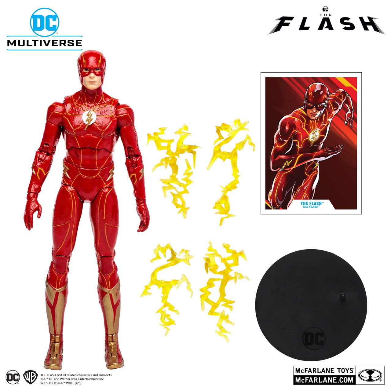 McFarlane Toys DC Multiverse The Flash The Flash Movie 15527 McFarlane Toys DC Multiverse The Flash The Flash Movie 15527