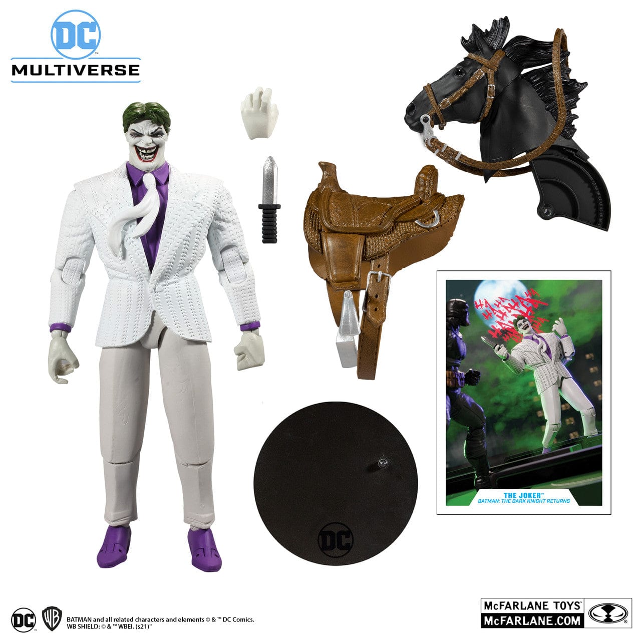 McFarlane Toys DC Multiverse The Joker Dark Knight Returns Build-A Fig 15437