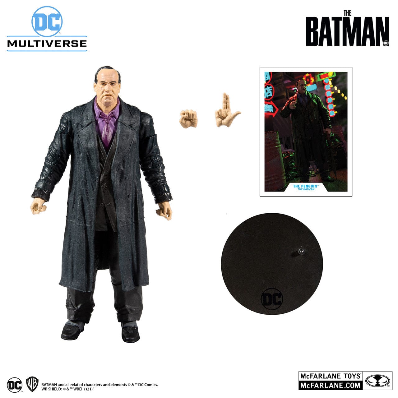 McFarlane Toys DC Multiverse The Penguin The Batman Movie McFarlane Toys DC Multiverse The Penguin The Batman Movie