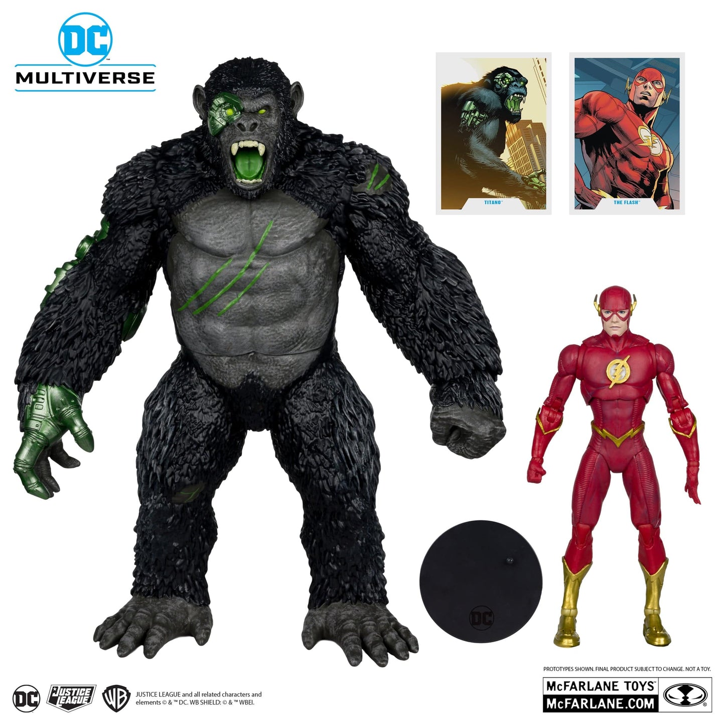 McFarlane Toys DC Multiverse Titano vs The Flash