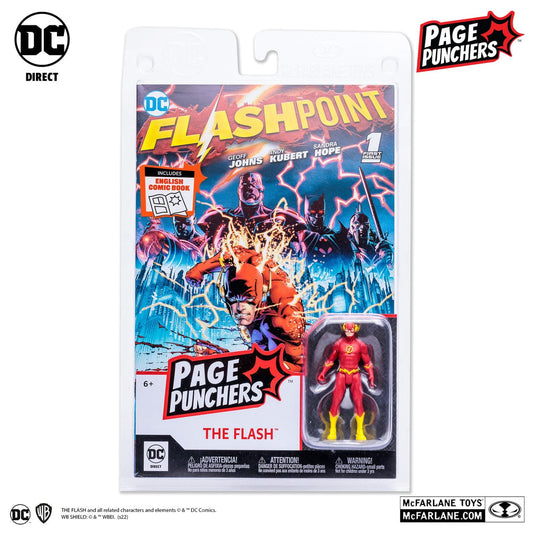 McFarlane Toys DC Page Punchers 3" The Flash With Comic SDCC Version McFarlane Toys DC Page Punchers 3" The Flash With Comic SDCC Version
