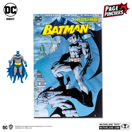 McFarlane Toys DC Page Punchers Batman 3" Figure With Comic McFarlane Toys DC Page Punchers Batman 3" Figure With Comic