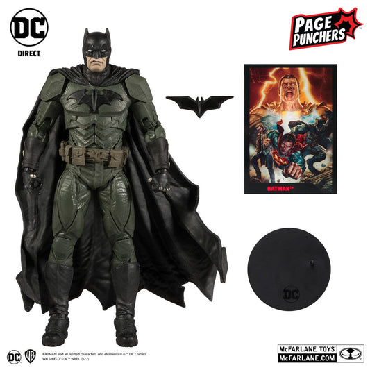 McFarlane Toys DC Page Punchers Batman 7" Figure With Comic McFarlane Toys DC Page Punchers Batman 7" Figure With Comic
