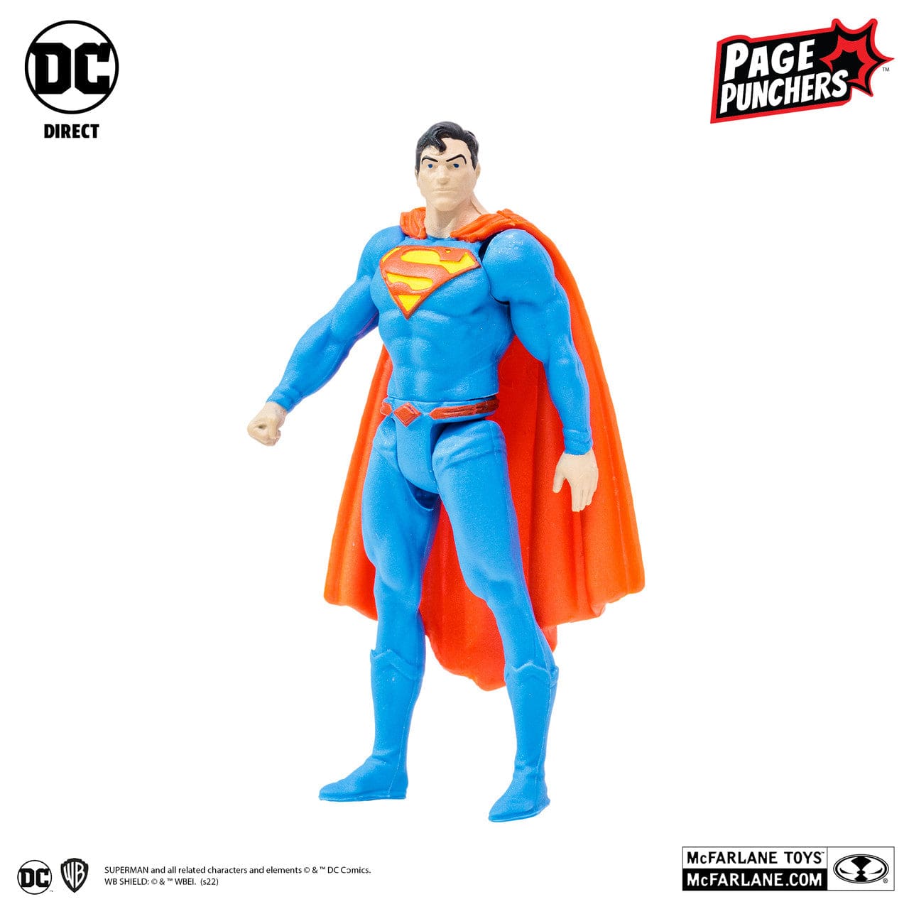 McFarlane Toys DC Page Punchers Superman 3" Figure with Comic