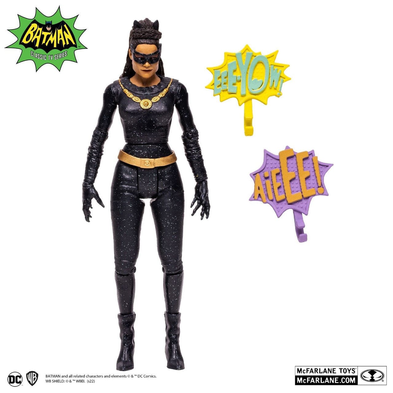 McFarlane Toys DC Retro Catwoman Eartha Kitt Classic TV Series McFarlane Toys DC Retro Catwoman Eartha Kitt Classic TV Series