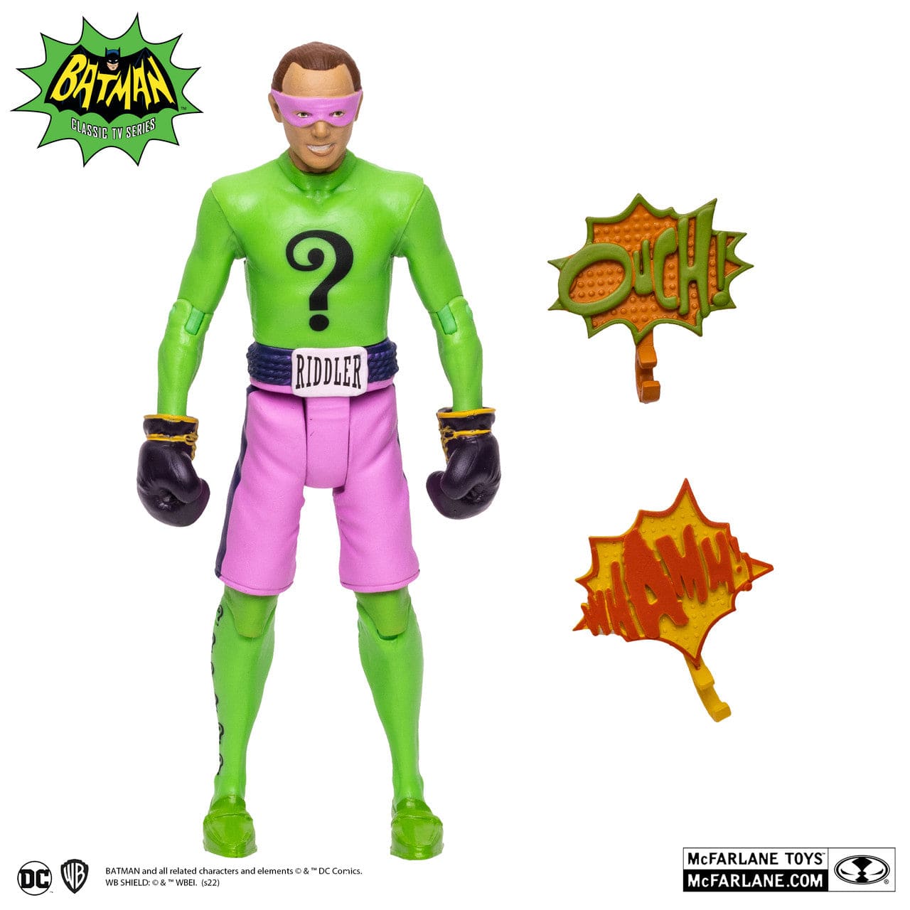 McFarlane Toys DC Retro Riddler Boxing Classic TV series