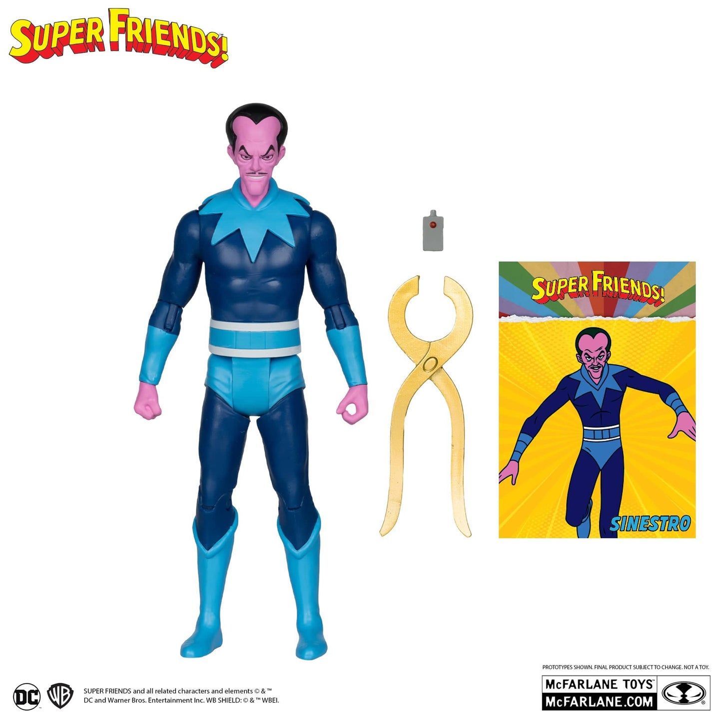 McFarlane Toys DC Retro Sinestro Super Friends