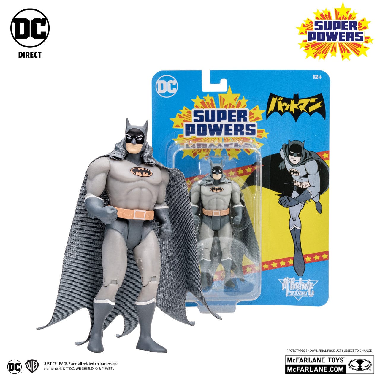McFarlane Toys DC Super Powers Baman Manga Version McFarlane Toys DC Super Powers Baman Manga Version