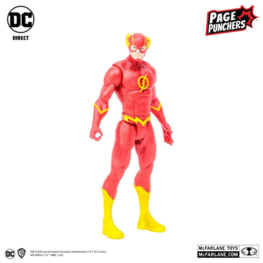 McFarlane Toys DC The Flash 3" With Comic Page Punchers McFarlane Toys DC The Flash 3" With Comic Page Punchers