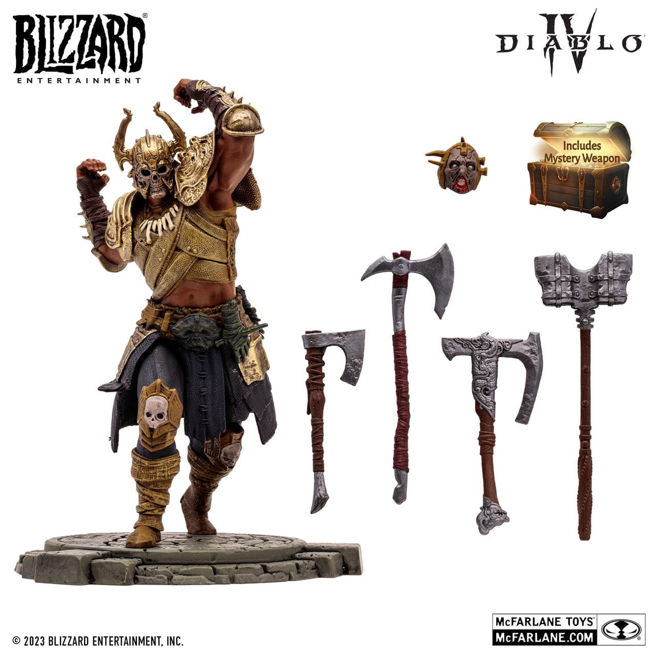 McFarlane Toys Diablo IV Upheavel Barbarian McFarlane Toys Diablo IV Upheavel Barbarian