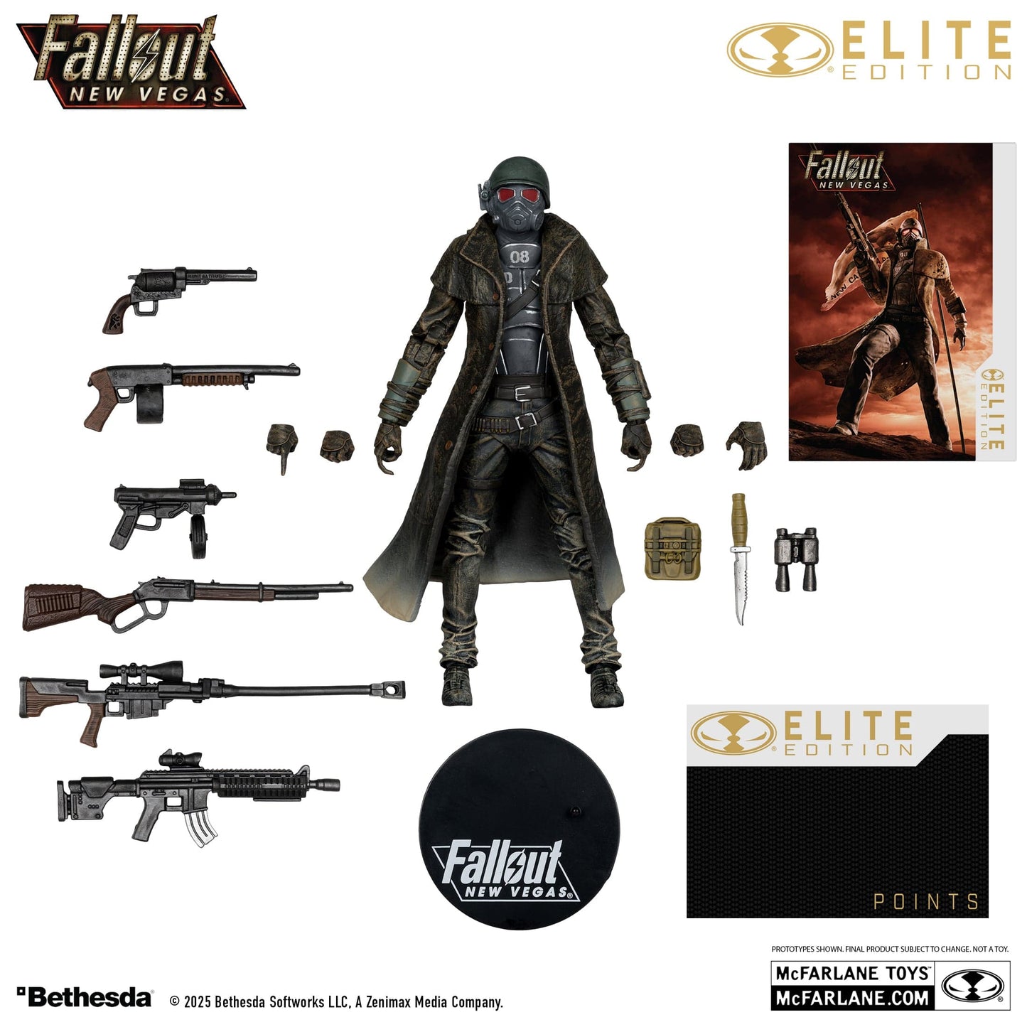 McFarlane Toys Fallout NCR Ranger Fallout New Vegas Elite Edition Deluxe Action Figure