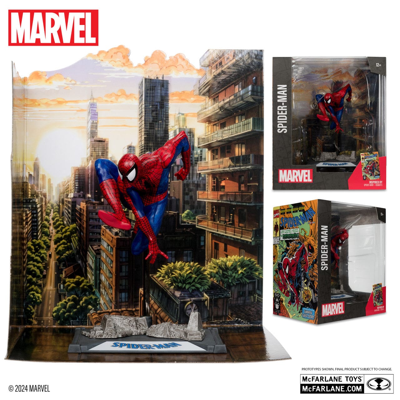 McFarlane Toys Marvel 1:10th Spider-Man Spider-Man #6