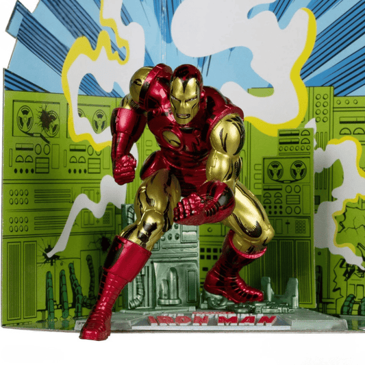 McFarlane Toys Marvel Iron Man 1:10th Scale Figure The Invincible Iron man #126 McFarlane Toys Marvel Iron Man 1:10th Scale Figure The Invincible Iron man #126
