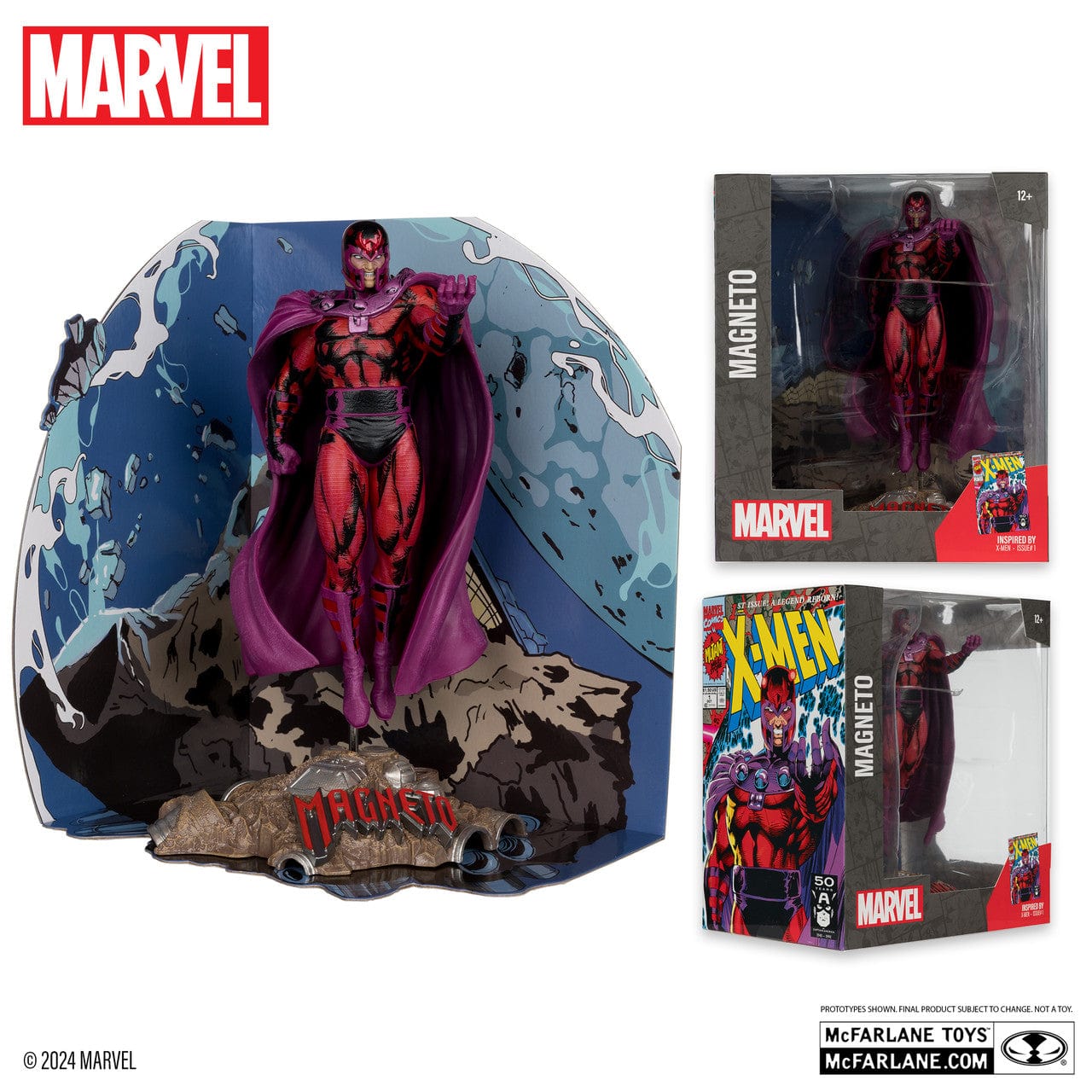 McFarlane Toys Marvel Magneto 1:10th Scale X-Men #1 McFarlane Toys Marvel Magneto 1:10th Scale X-Men #1