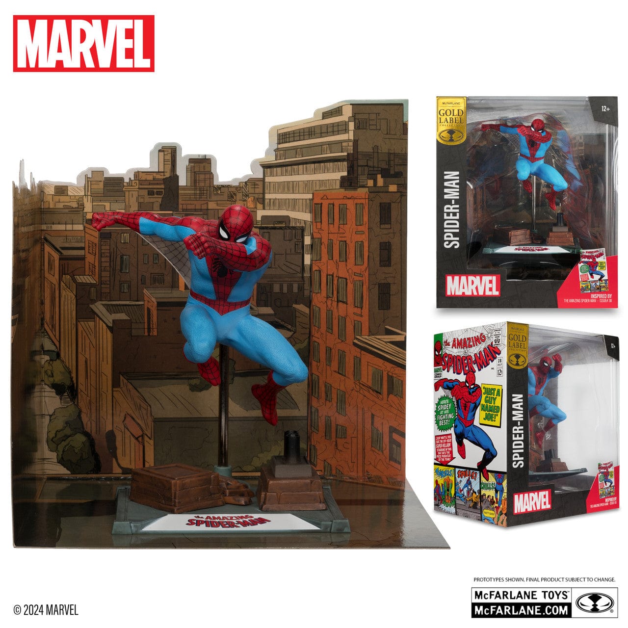 McFarlane Toys Marvel Spider-Man 1:10th Scale The Amazing Spider-Man #38