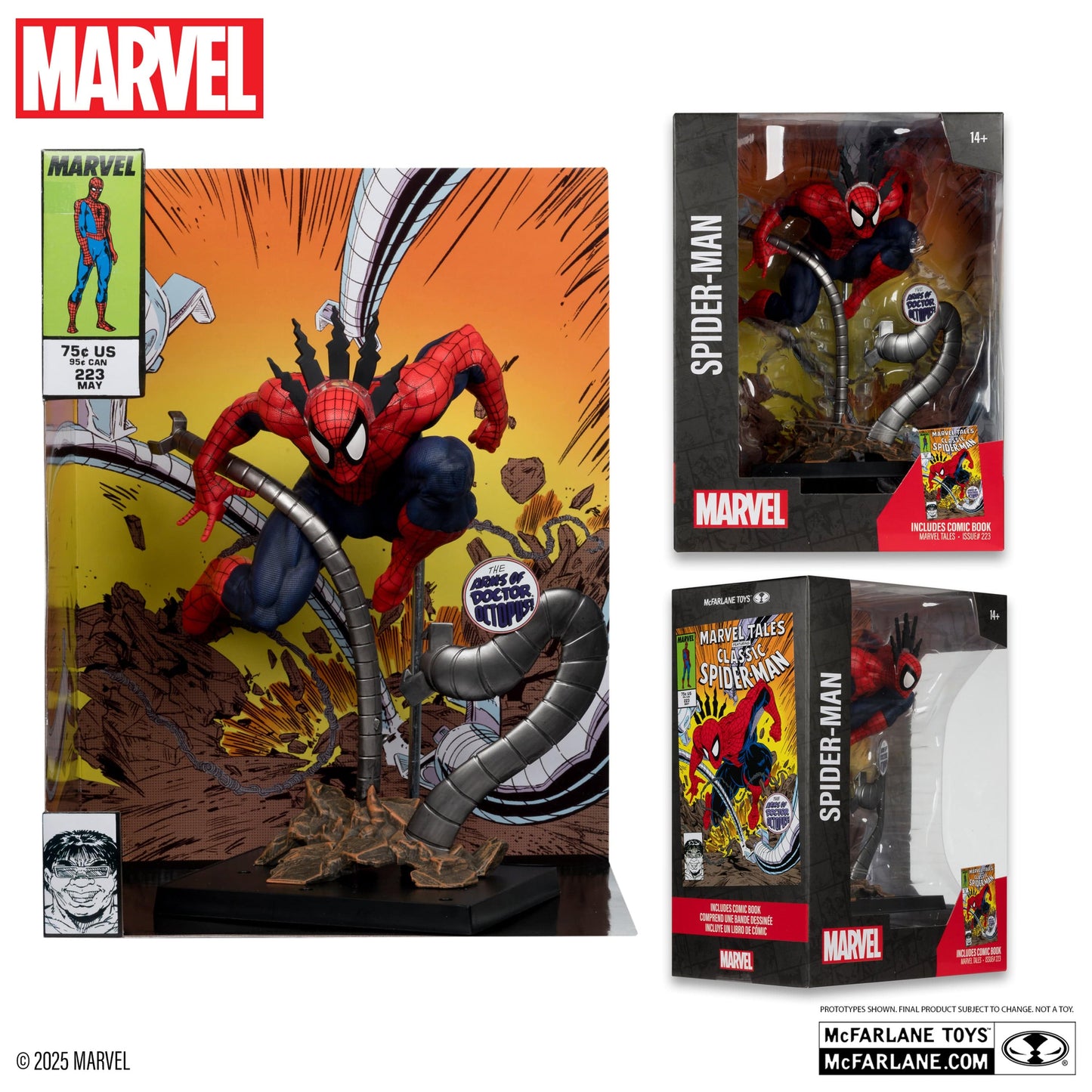 McFarlane toys Marvel Spider-Man 1:6Th Scale Marvel Tales #223