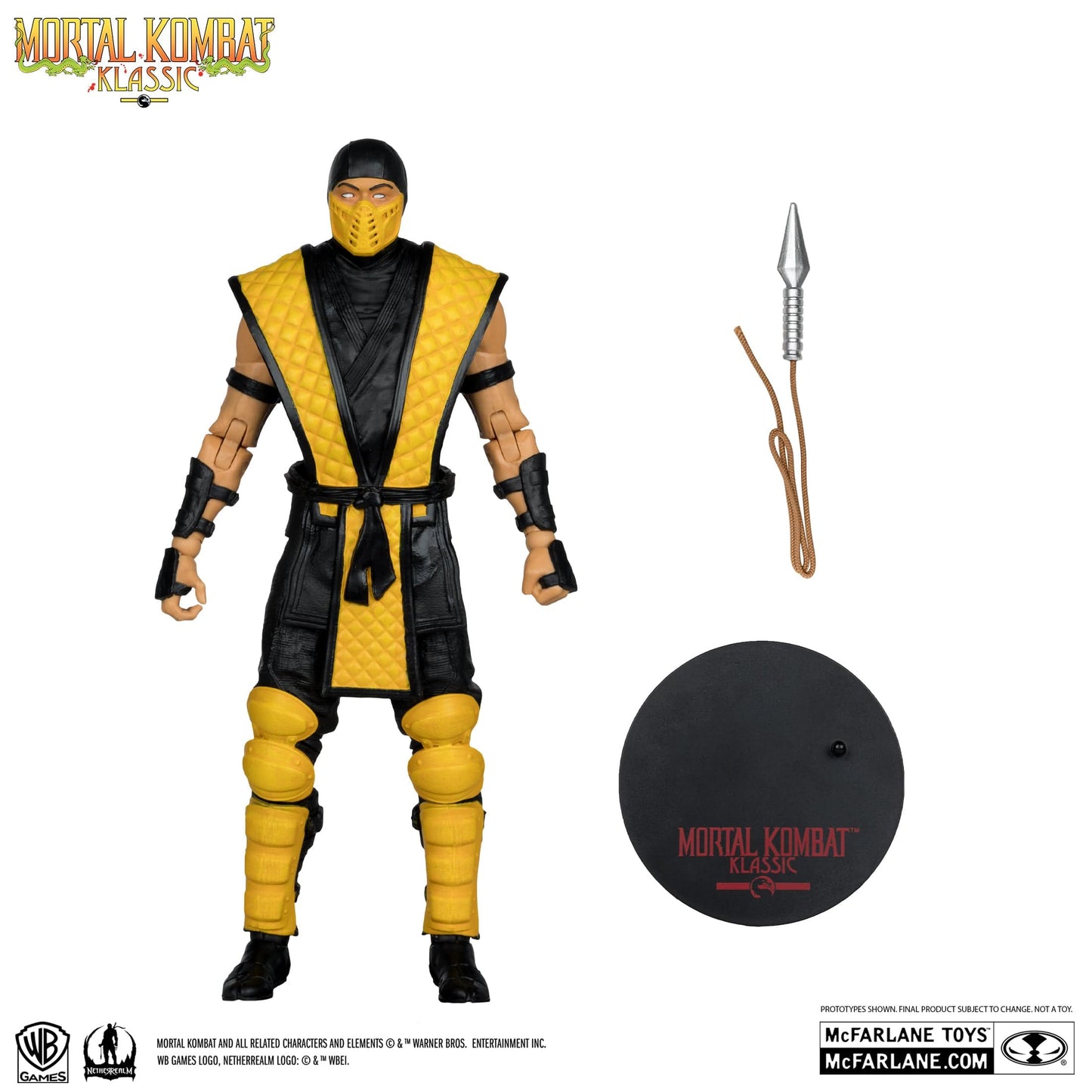 McFarlane Toys Mortal Kombat Klassic Scorpion McFarlane Toys Mortal Kombat Klassic Scorpion
