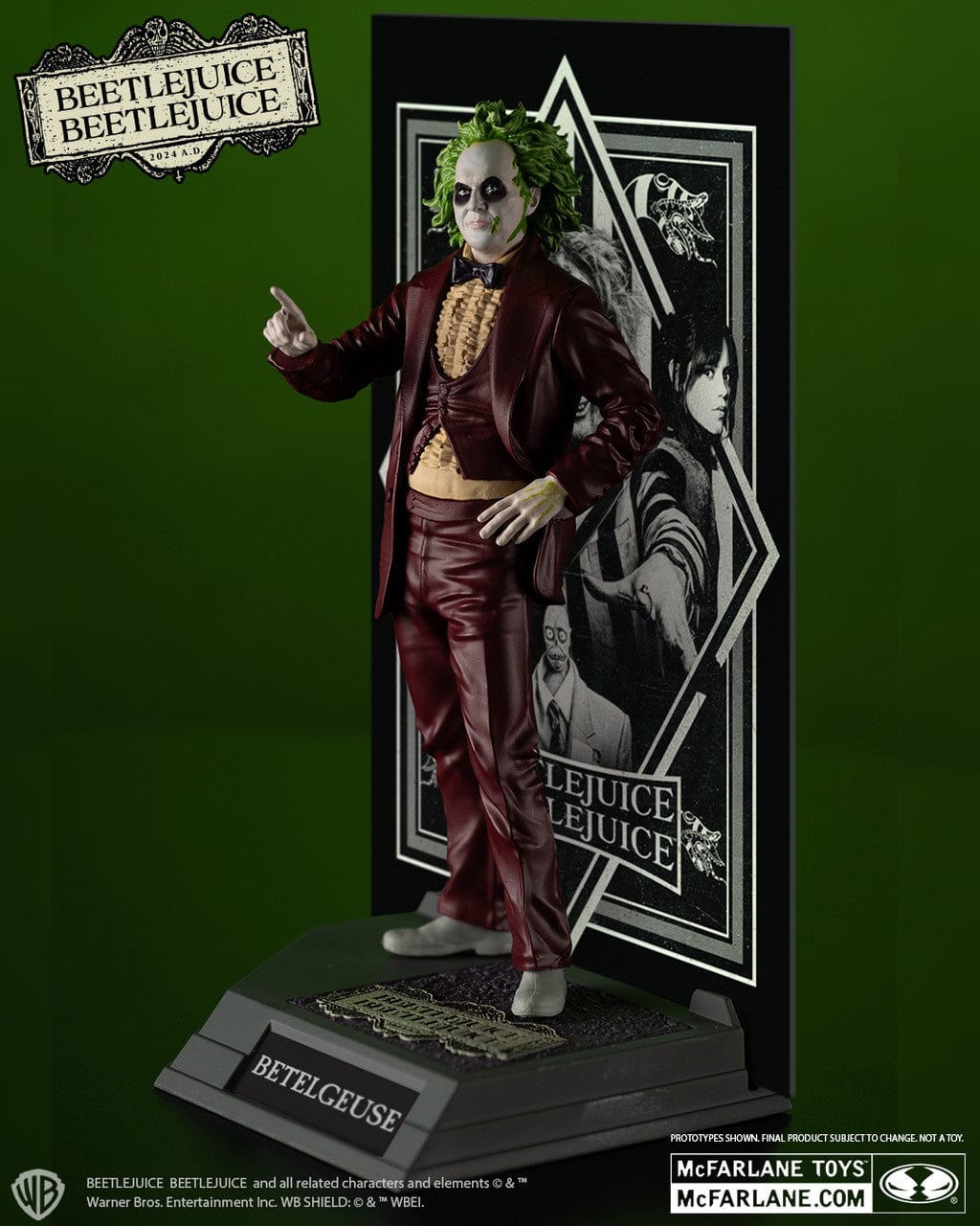 McFarlane Toys Movie Maniacs Beetlejuice Beetlejuice Beetlejuice