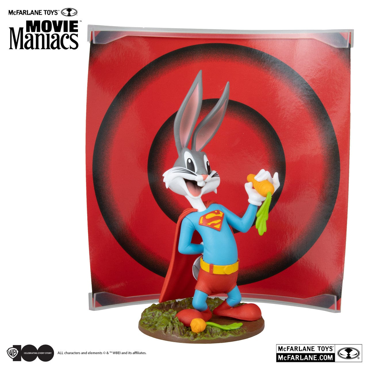 McFarlane Toys Movie Maniacs Bugs Bunny As Superman