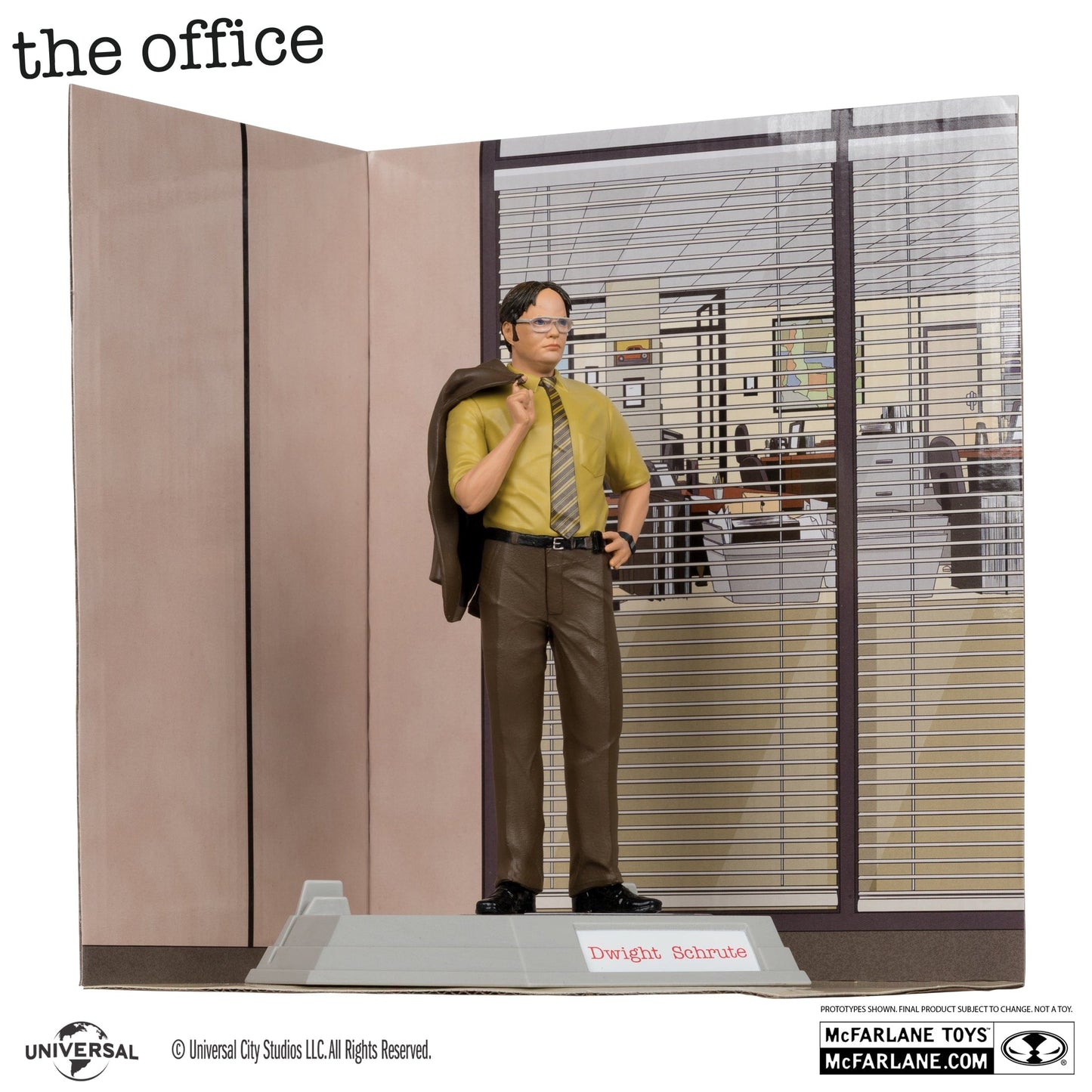 McFarlane Toys Movie Maniacs Dwight The Office