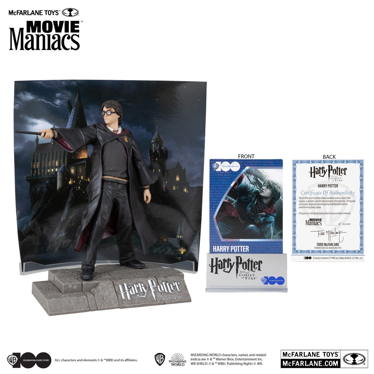 McFarlane Toys Movie Maniacs Harry Potter Goblet Of Fire